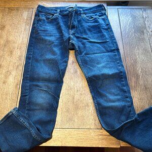 Hollister Men's medium blue jeans 33x32 skinny